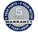 Sebo 5 Year Warranty