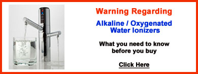 Warning regarding Alkaline - Oxygenated