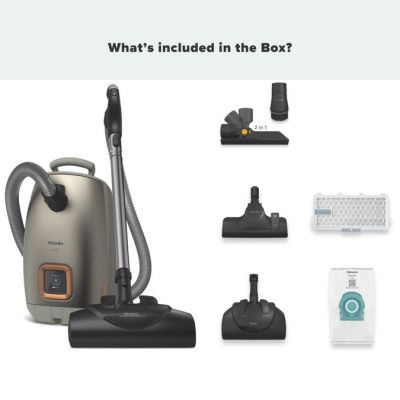 Miele Guard L1 Electro Vacuum Cleaner - Titanium Pearl finish