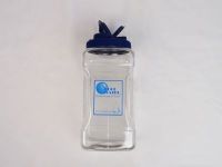 Refrigerator bottle, Mini-Classic I with decal & lid